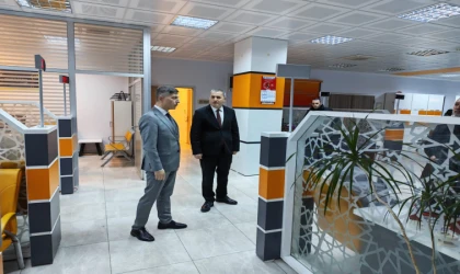 Kaymakam Erten, Nüfus Müdürlüğünü Ziyaret Etti