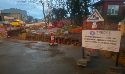 TREDAŞ ELEKTRİK HATLARINI YER ALTINA ALIYOR