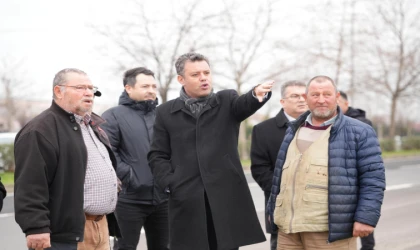 Başkan Sarıkurt ve Büyükşehir Ekipleri Sahada