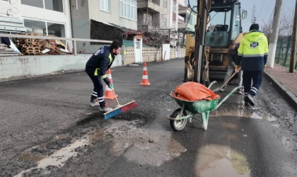 Ergene’de Yollara Bakım Yapıldı