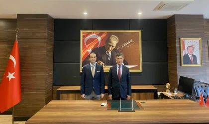 Sağlık Müdüründen Kaymakam Erten’e Ziyaret