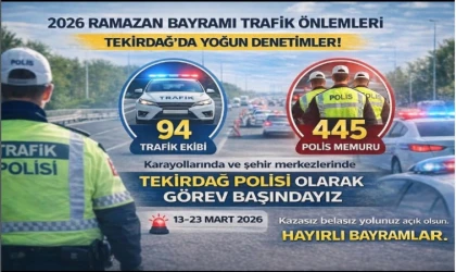 Bayramda 94 Ekip, 450 Polis Memuru Denetim Yapacak