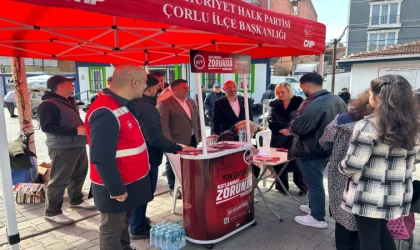 CHP Üyelik Standı Açtı