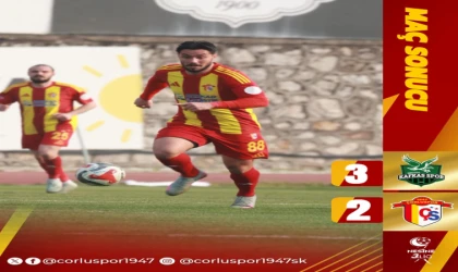 Çorluspor 1947 Liderlik Fırsatını Kaçırdı