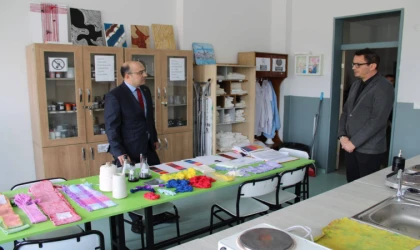 Kaymakam Duman’dan Meslek Lisesine Ziyaret