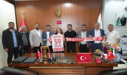 Ergenespor’dan Müge Başkan’a Ziyaret