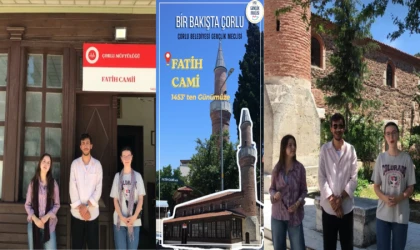 Gençler Çorlu’nun Tarihini Anlatıyor