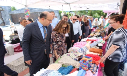 "Sanata Dokunan Hayatlar" Sergisi Ergene'de Büyük İlgi Gördü