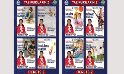 Ergene’de Yaz Kursları Başlıyor