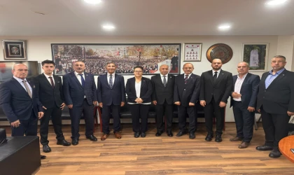 KAYMAKAM ERTEN’DEN MHP’YE İADE-İ ZİYARET