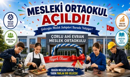 MESLEK ORTAOKULU’NDA PİLOT İLÇE ÇORLU