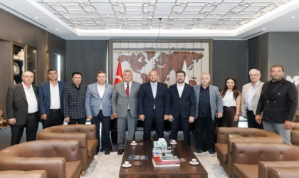 Şahpaz’dan MÜSİAD Genel Başkanı Özdemir’e Ziyaret