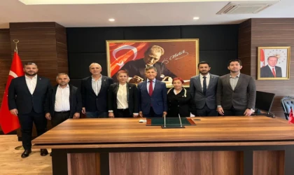CHP’den Kaymakam Erten’e Ziyaret