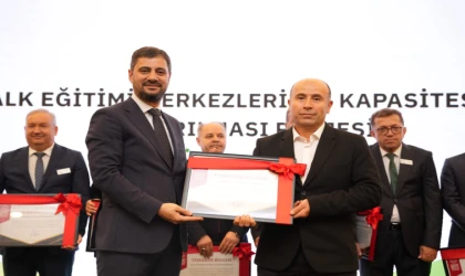 Halk Eğitim Merkezinin Başarısı Ödülle Taçlandı