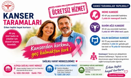 KANSERDEN KORKMA, GEÇ KALMAKTAN KORK!