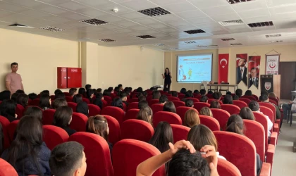 Meslek Lisesinde İlk Yardım Semineri Düzenlendi