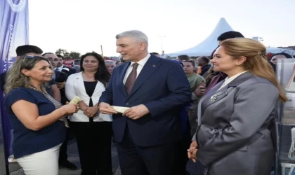 TİCARET BAKANI ÖMER BOLAT ERGENE’DE KARŞILANDI
