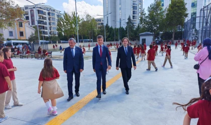Yen Eğitim Yılında Kaymakam Erten Okulları Ziyaret Etti