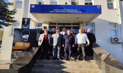 AK Parti’den Jandarma Komutanı’na Ziyaret