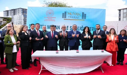 Hatip Mahallesi’nde Sağlık Ocağının Temeli Atıldı