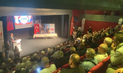 Yeni Parti Çorlu’da İlk Kongresini Yaptı